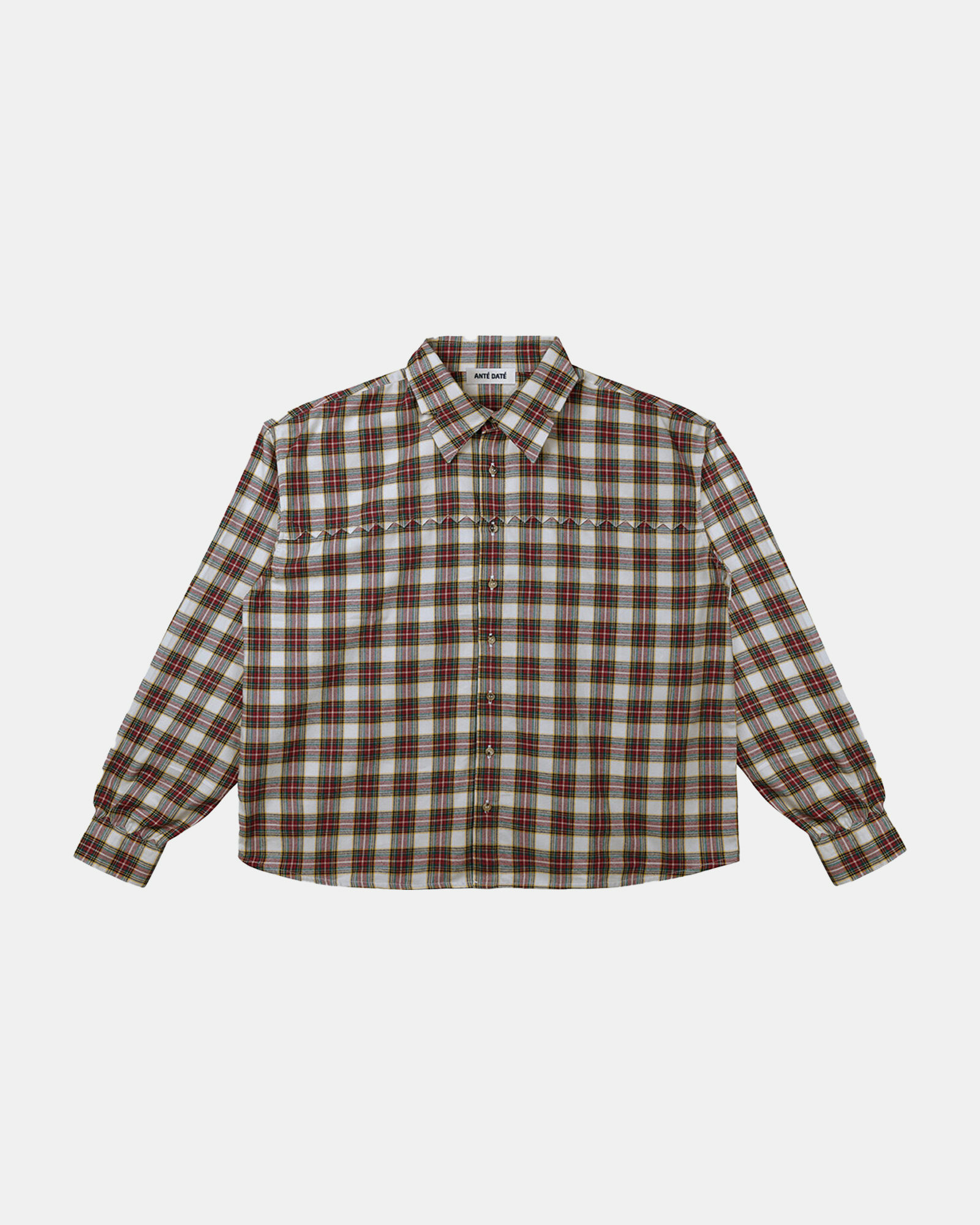 ante date - accueil chemise shark shirt de face sur fond gris