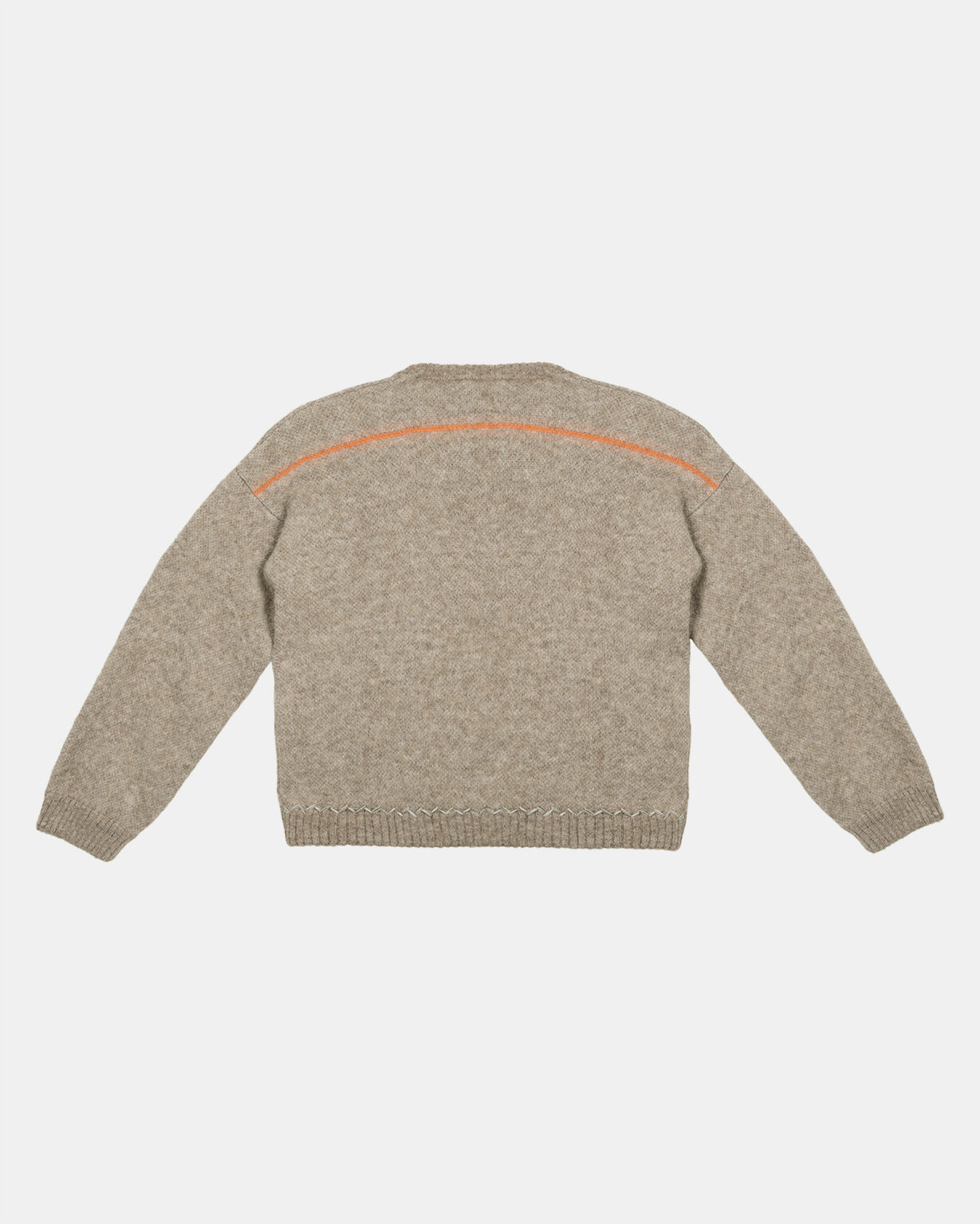 ante date - photo packshot du pull horizon knit sweater de dos